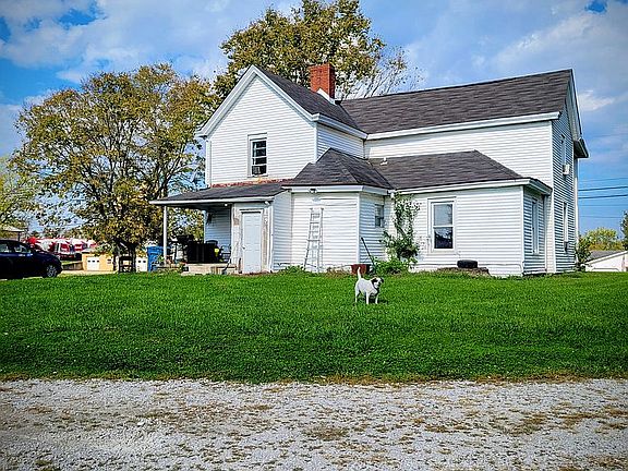 Rear of home