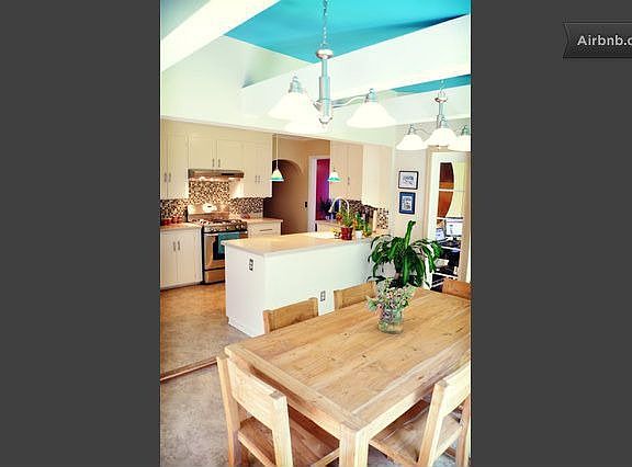 Dining Area into Kitchen