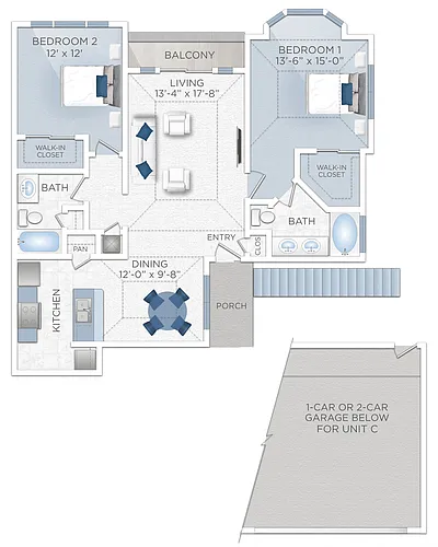 Floor plan Malaga (C)