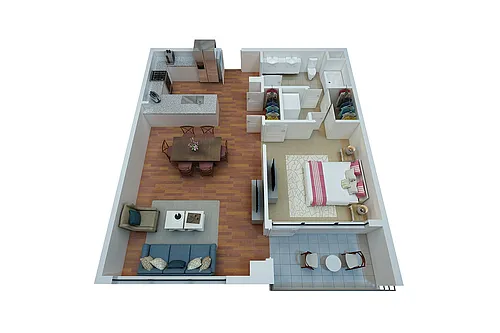 Floor plan A19