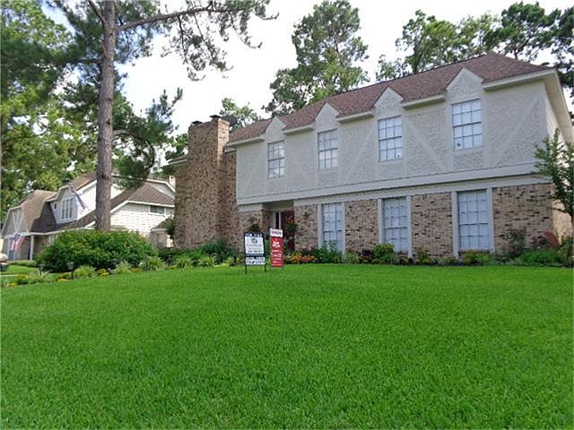 Stately front elevation.