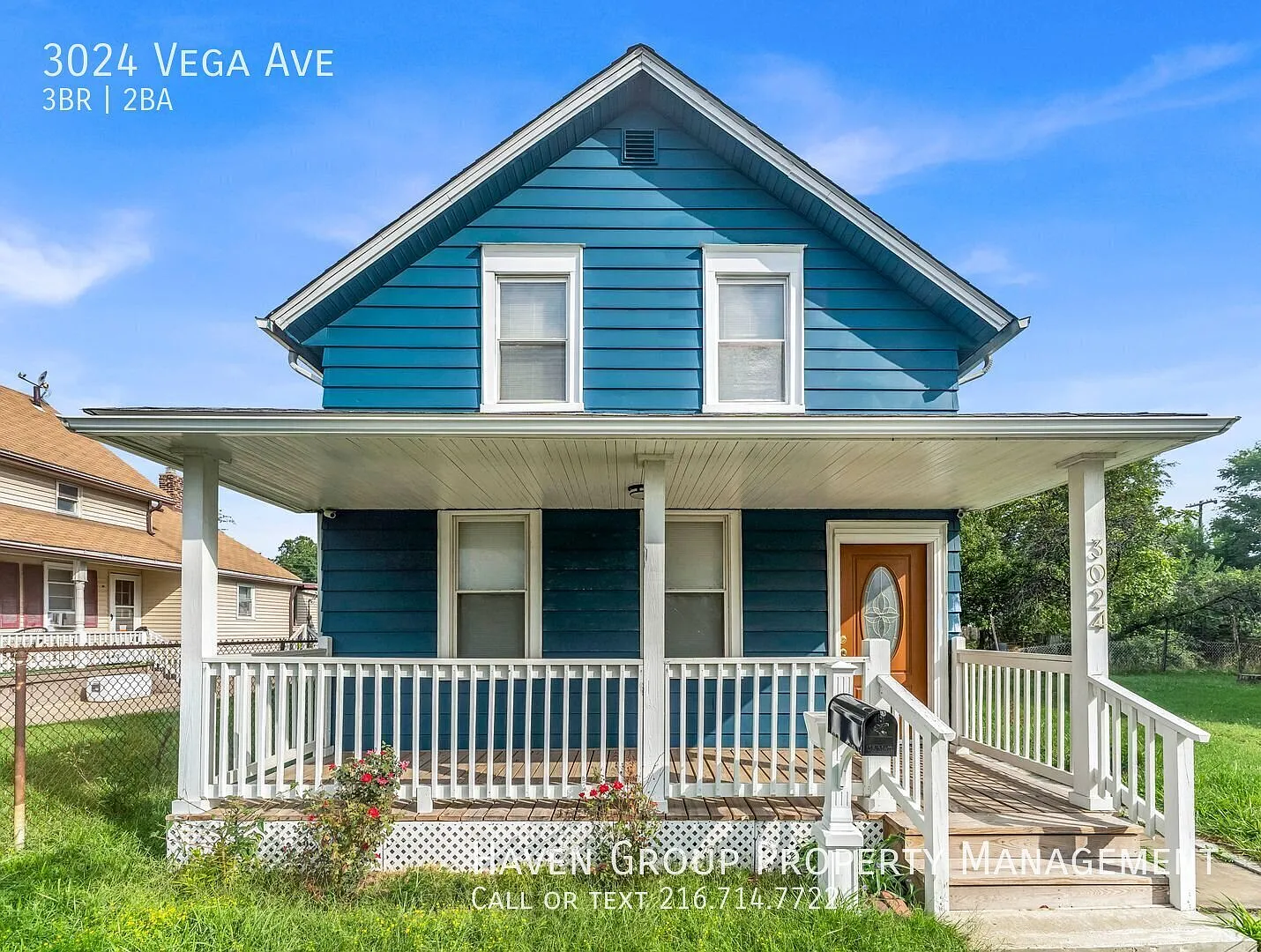 3024 Vega Ave, Cleveland, OH 44113- Spacious 3-bed 2-bath Furnished Single-Family Home! — Photo 1