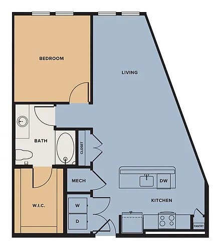 Floor plan A13