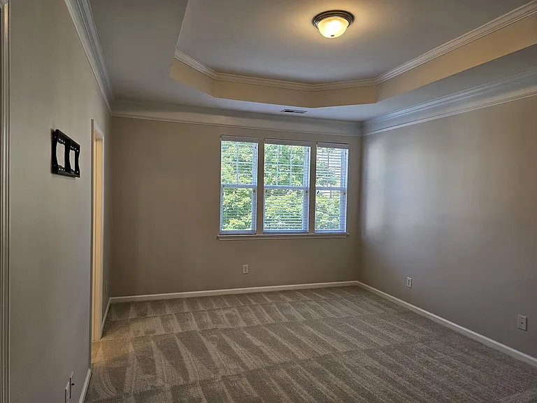 Master Bedroom with Tray ceiling