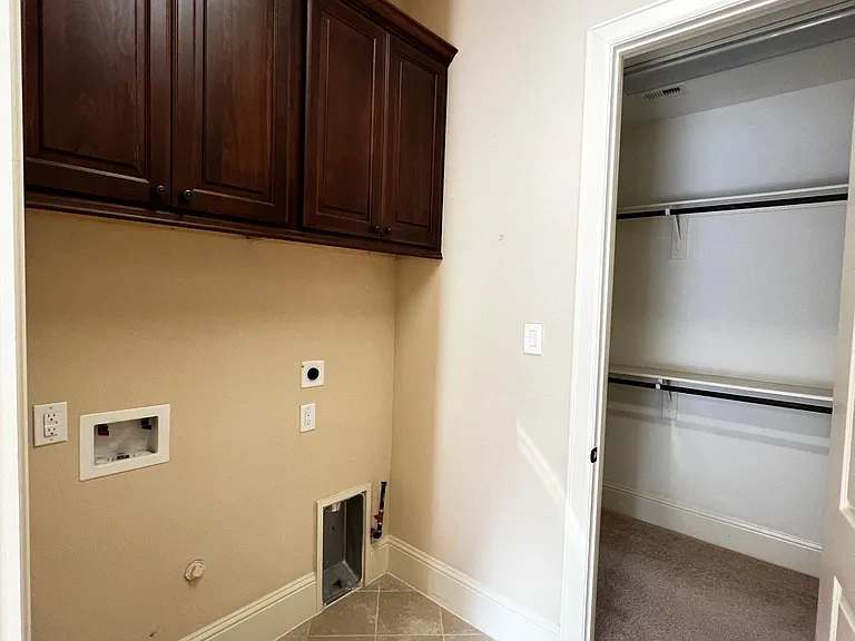 Laundry Room with Gas and Electric Connections