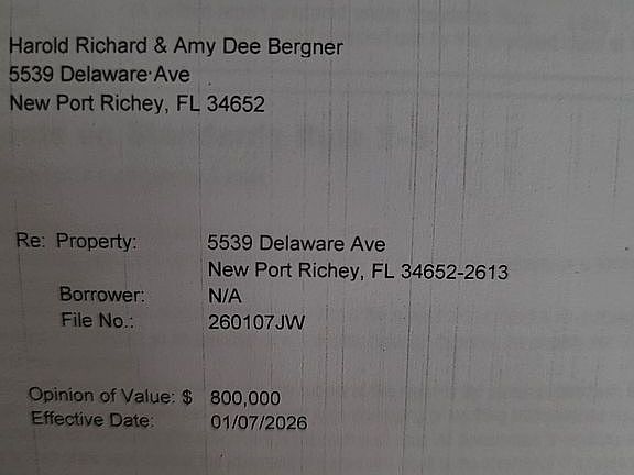 APPRAISAL OF VALUE 1/23/2026