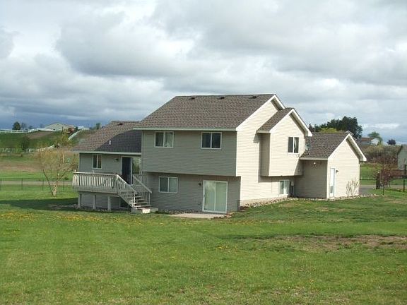 Back yard & home