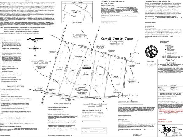 Sunset Ranch Tract 11 Cres #356, Gatesville, TX 76528