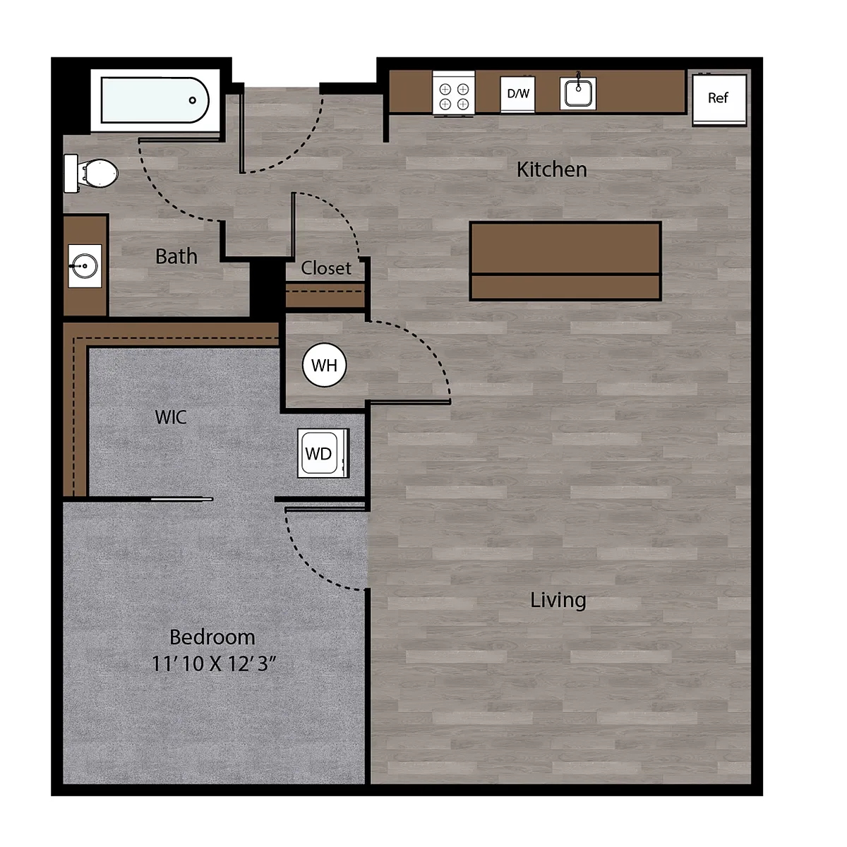Floor plan The Stout