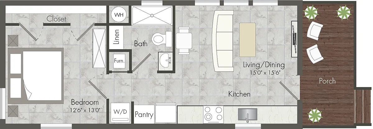 Floor plan A