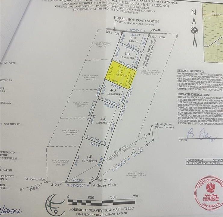 2nd image of LOT 4C Horseshoe Rd N