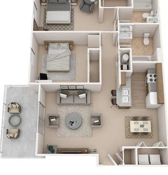 The Woods at Polaris Parkway Apartment Homes — Photo 42