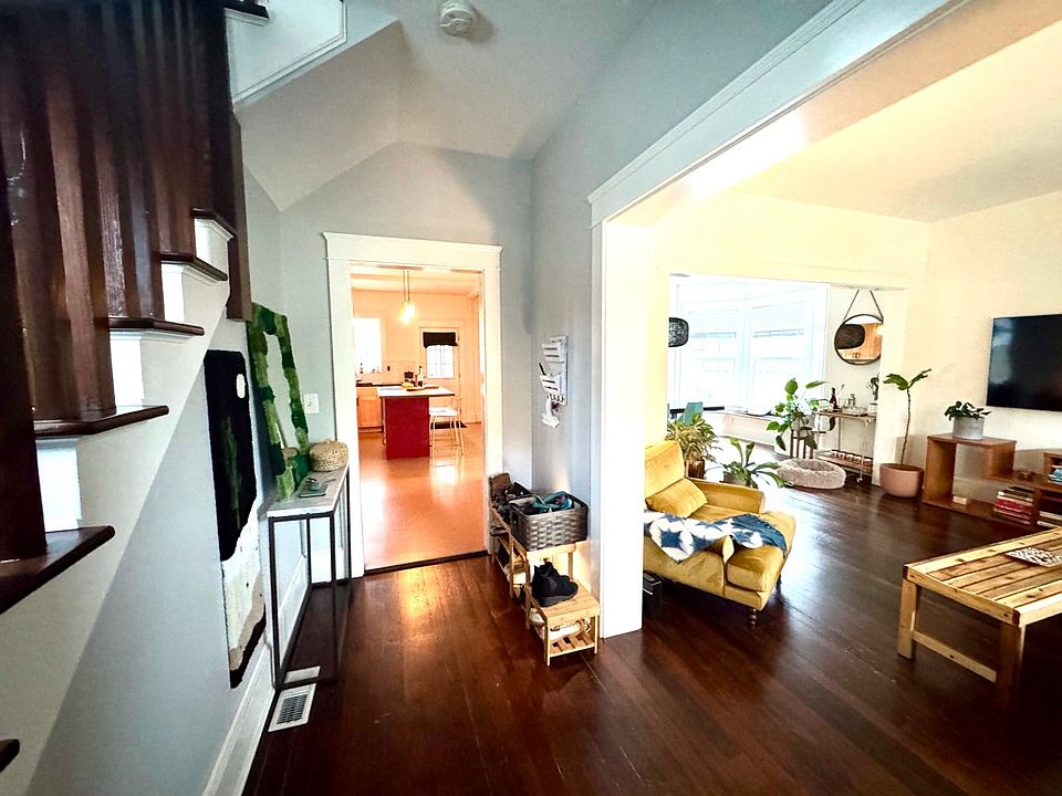 View from the front door