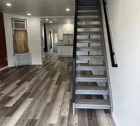 Living area/kitchen view