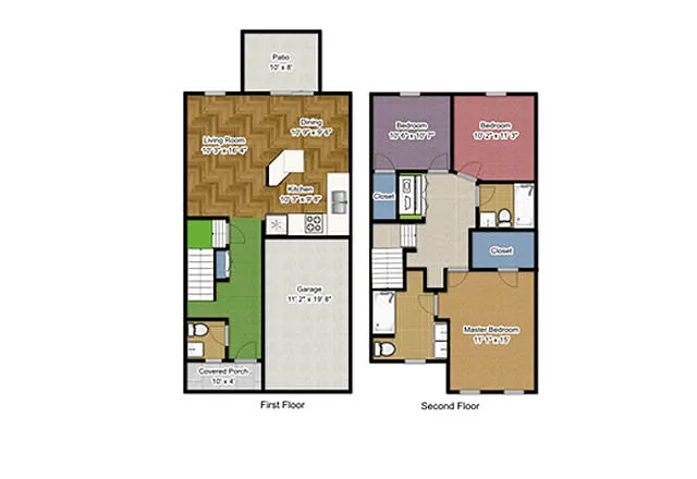 Floor plan Townhouse