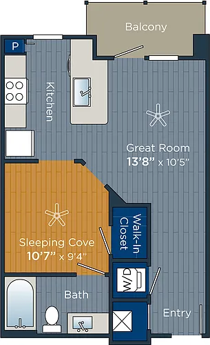 Floor plan Ambridge
