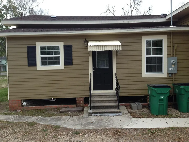 Side entrance