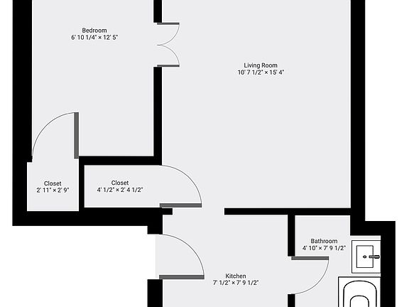 2nd image of 403 W 44th St APT 2B
