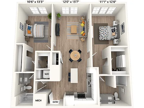 Floor plan BM-08.1-Scheme II