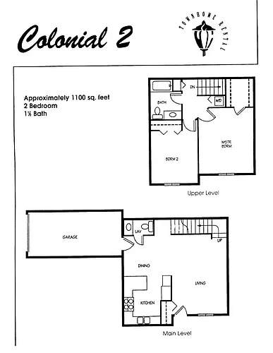 Floor plan Colonial 2
