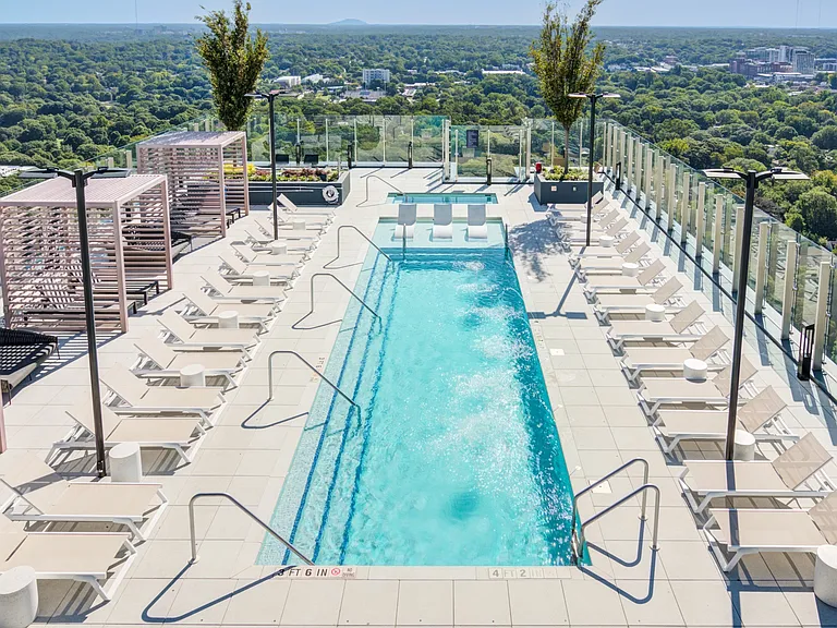 Rooftop Pool at 903 Peachtree