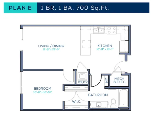 Floor plan E