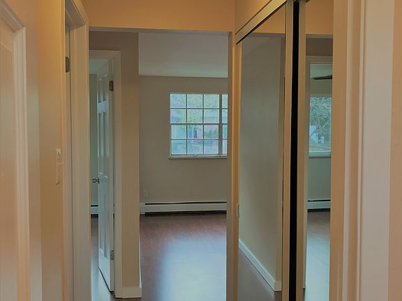 Hallway and Mirrored Closet