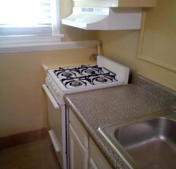 Stove (refrigerator included but not photographed)