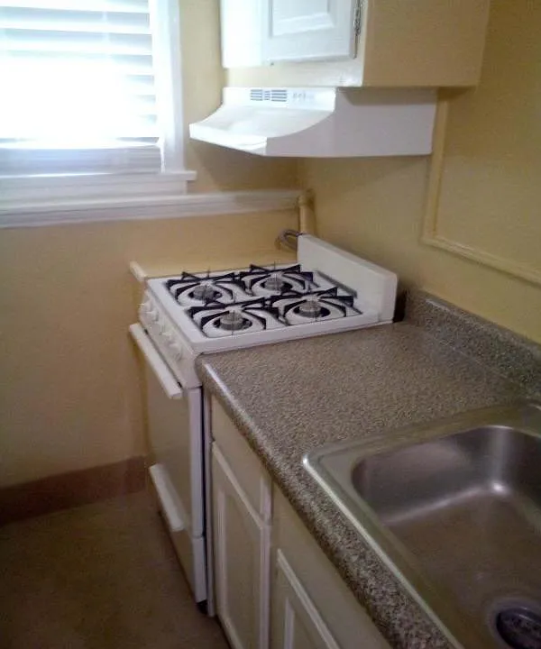 Stove (refrigerator included but not photographed)