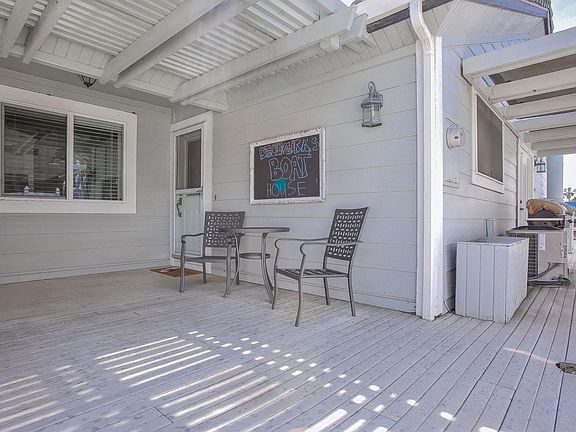 Front door with private gate.