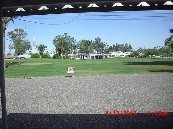 Backyard w/ 7th green