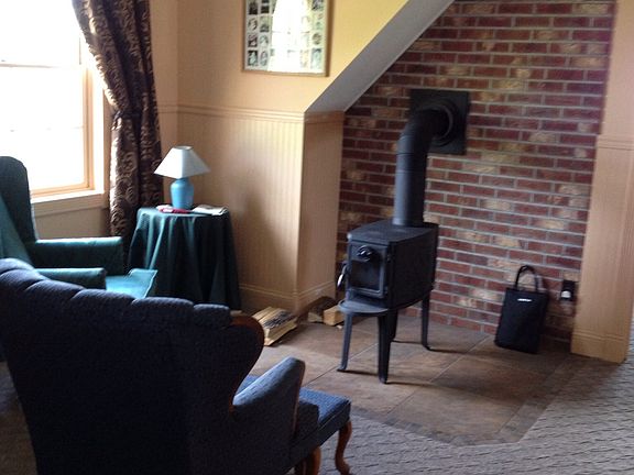 Sitting area upstairs