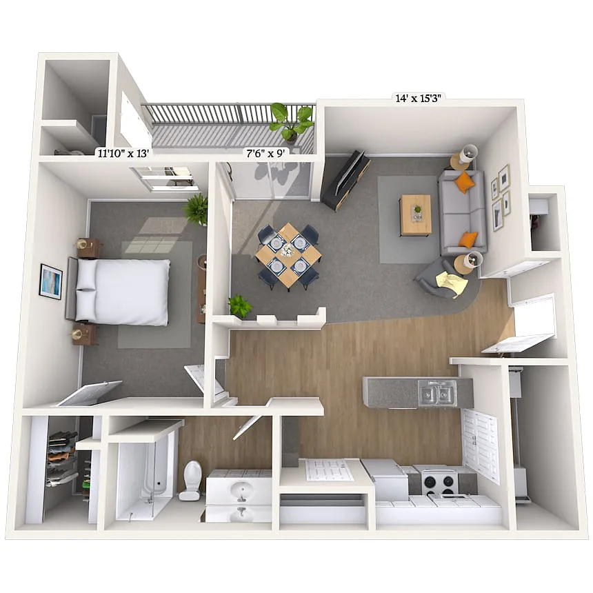 Floor plan The Rimrock