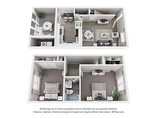 Floor plan 2x2 TH Large