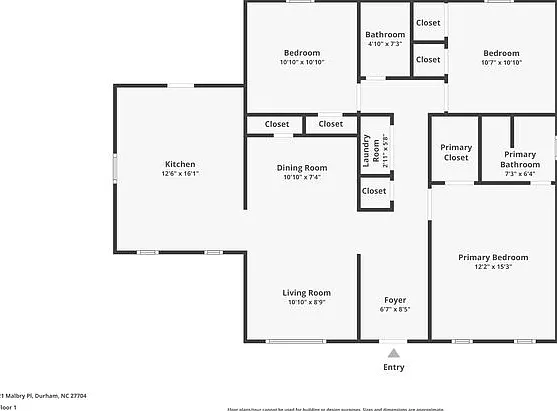 3 bed, 2.0 bath, 1289 sqft, $1,775 — Photo 2