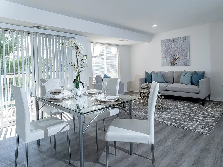Dining/Living Area-Renovated
