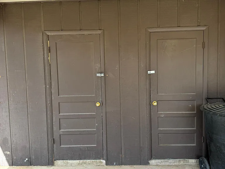 Carport Storage Closet Doors