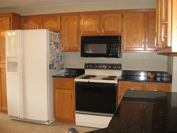 Large kitchen with plenty of storage