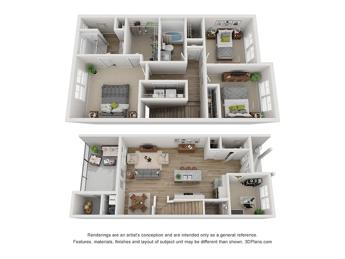 Floor plan C2TH