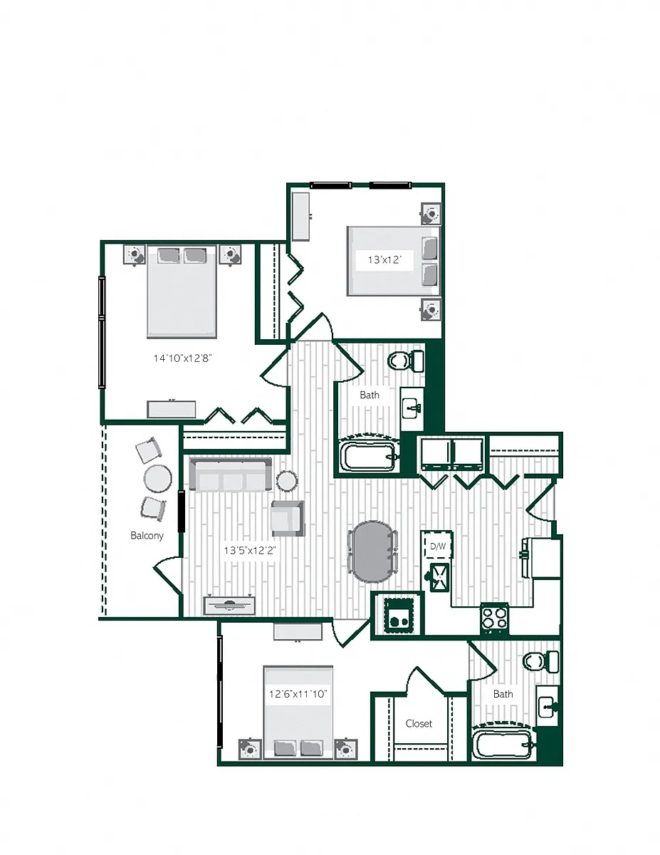 Floor plan Cabarrus