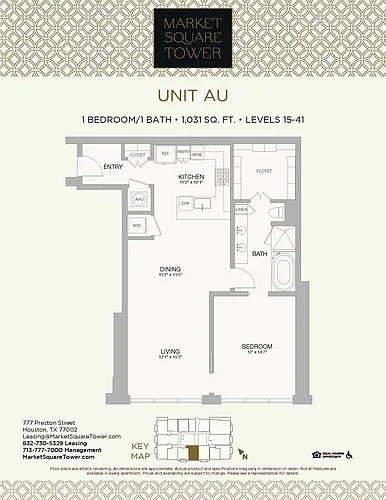 Floor plan AU
