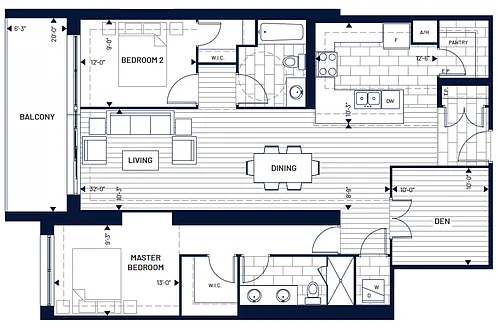 Floor plan Ridout