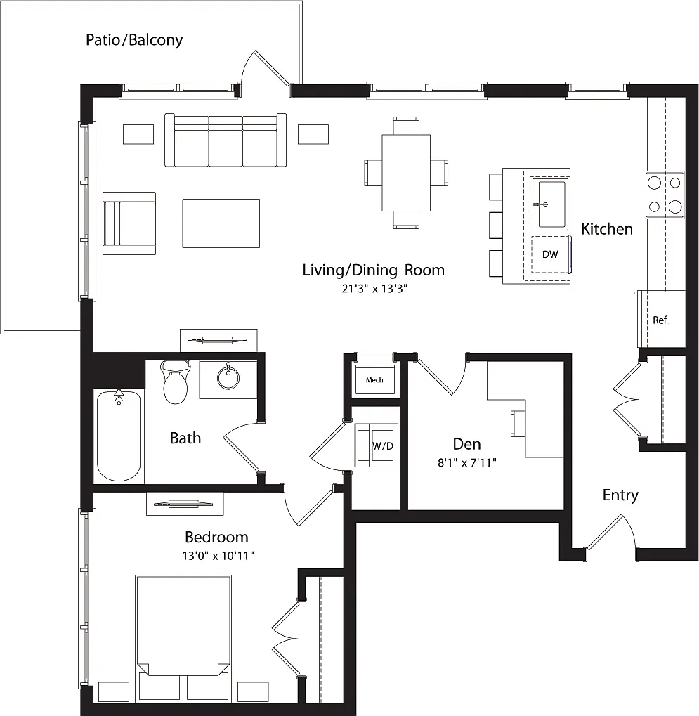 Floor plan A10D-2