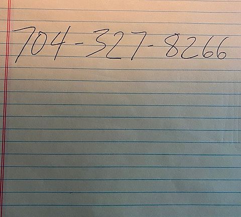 Call this number and leave a message after the message