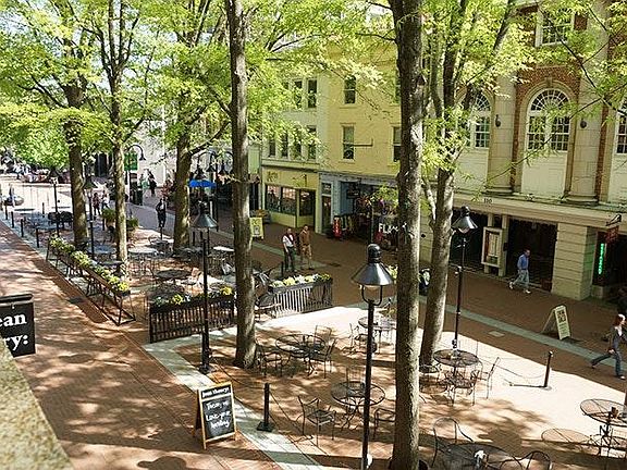 View of Downtown Mall
