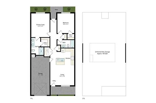 Floor plan Carraway