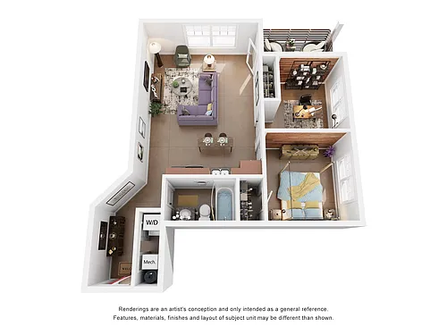 Floor plan Beaucatcher - Skyloft