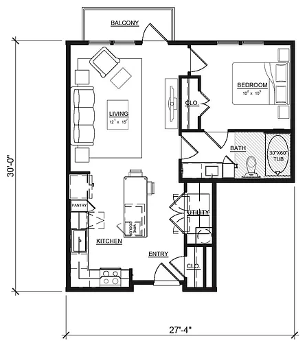 Floor plan Aster | A1