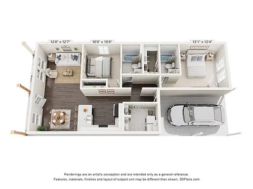 Floor plan Charleston