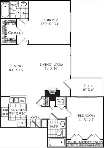 Floor plan B6